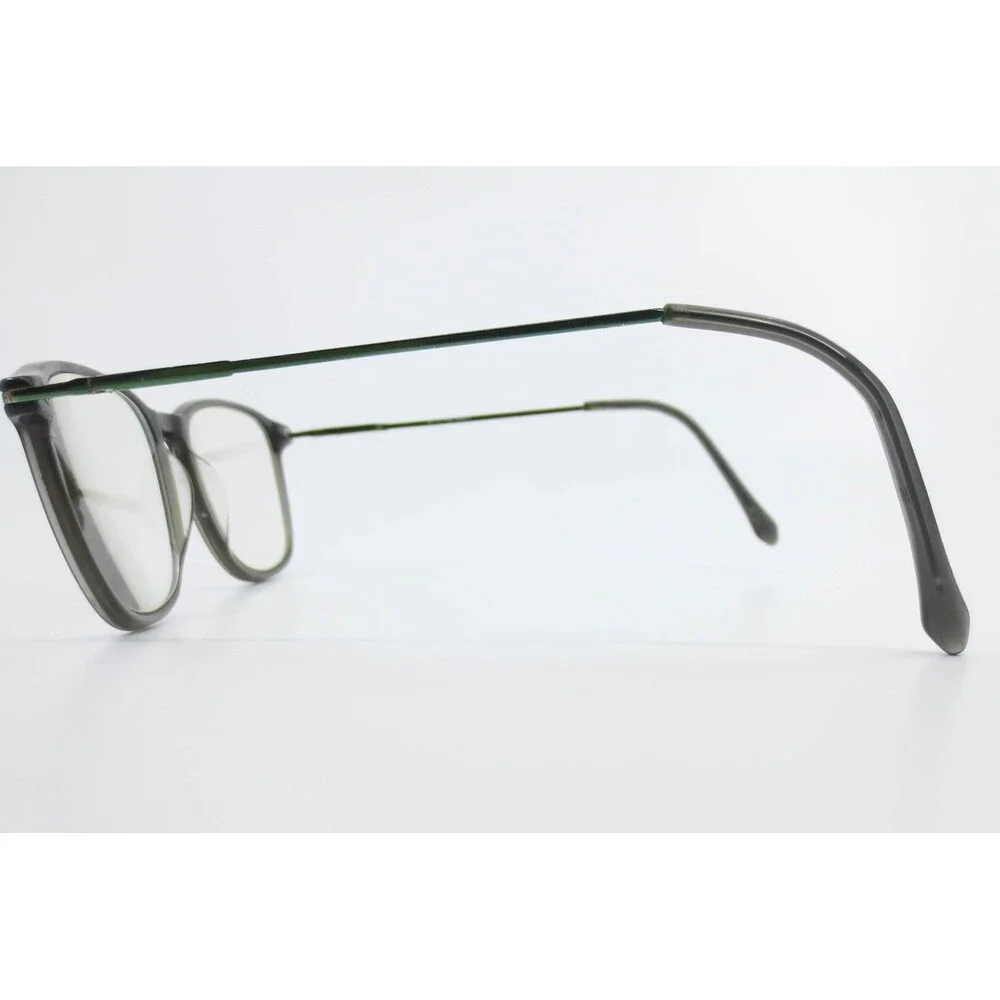 Colours by Alexander Julian Rahbee Grey Green Rectangular Eyeglasses 51-17-140